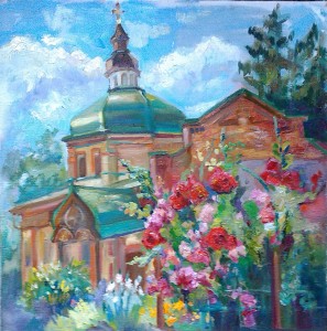 ЭтюдМасло,холст40х402016г.